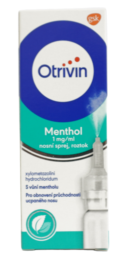 OTRIVIN MENTHOL 1MG/ML NAS SPR SOL 1X10ML