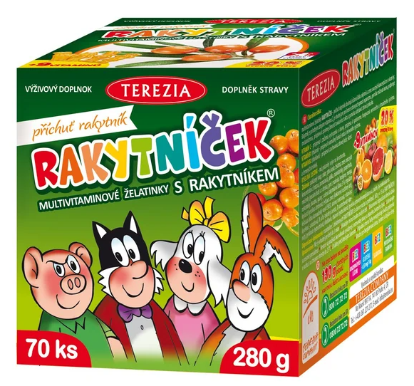 RAKYTNICEK MUTLIVIT.ZELATINKY S RAKYTNIK.70KS