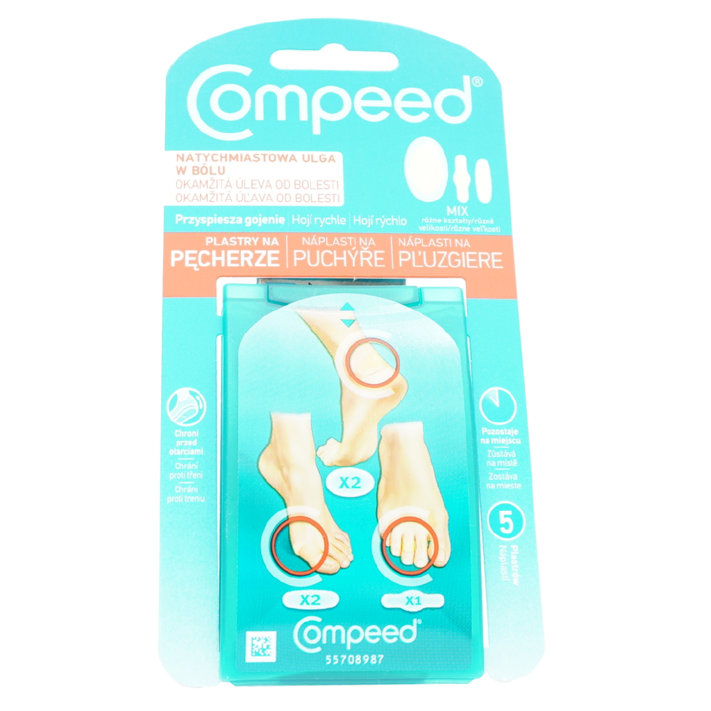 COMPEED Nplasti na puche - mix 5 ks 