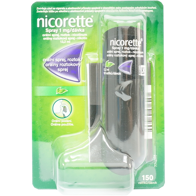 NICORETTE SPRAY 1 MG/DVKA